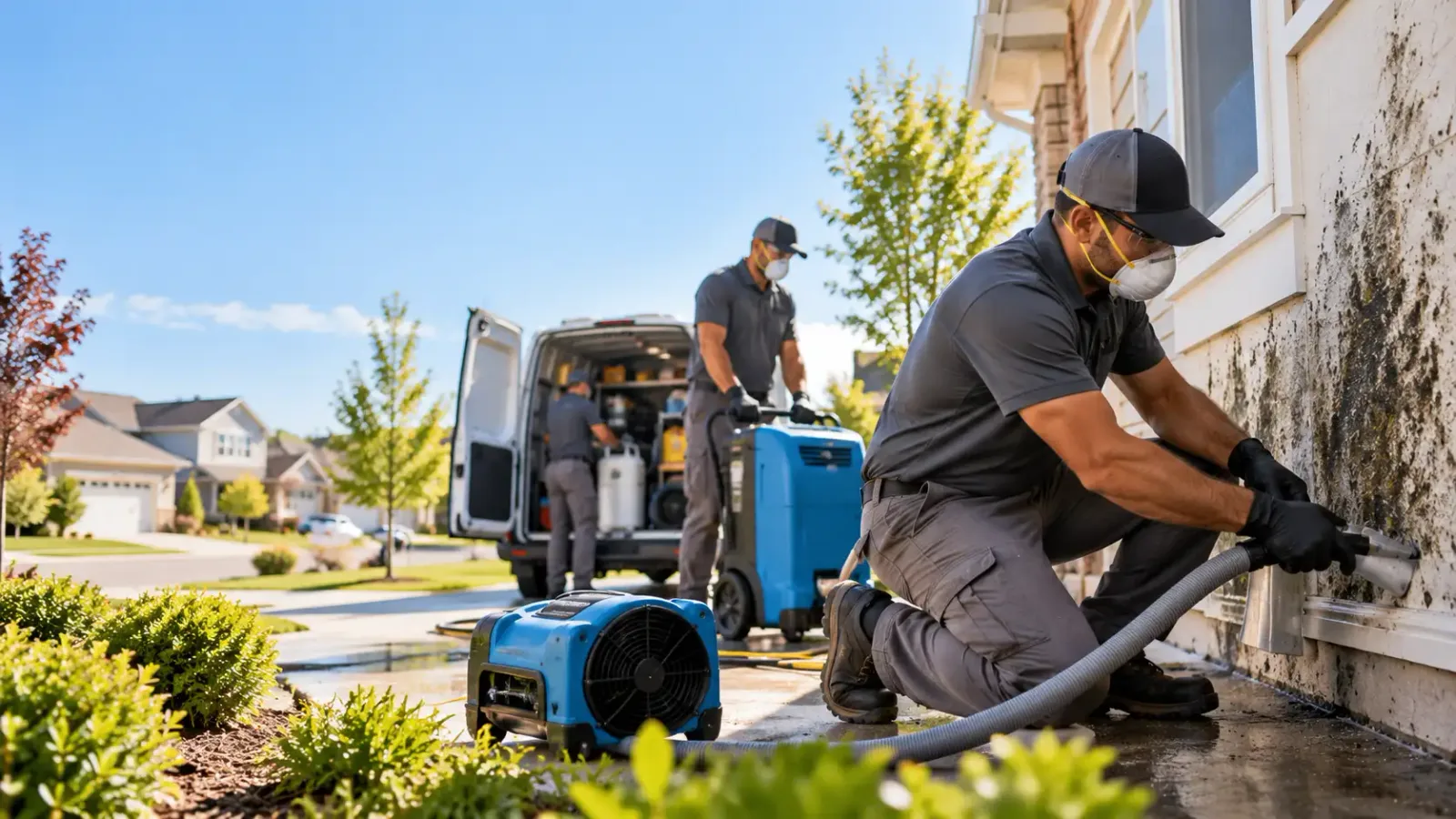 Mold Remediation in Lake Nebagamon, WI